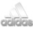 Adidas white logo